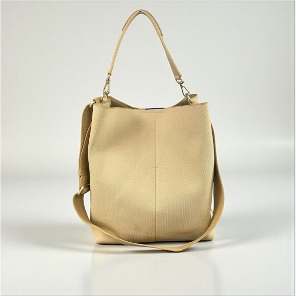 ROTHY'S Bucket Bag Golden Wheat Oversized Tote Crossbody Work Travel Everyday - Picture 1 of 15